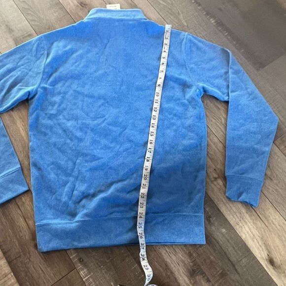 Peter Millar Sea Island Mens Crown Comfort Blue 1/4 Zip Golf Sweater
Sz S - Picture 5 of 7